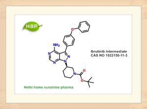 1-Piperidinecarboxylicacid,3-[4-amino-3-(4-phénoxyphényle)-1H-pyrazolo[3,4-d]pyrimidin-1-yl]-,1-diméthyléthylester,(3R)- CAS NO 1022150-11-3
