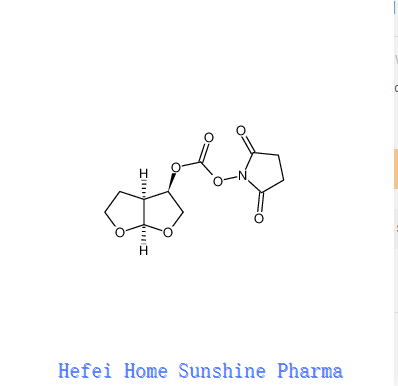 [(3 R, 3 aS, {{2}} aR) -Hydroxyhexahydrofuro [2, 3 - β] furanyl Succinimidyl Carbonate CAS {{ 4}} 5 3 2 {{2}} 5-97 - 3