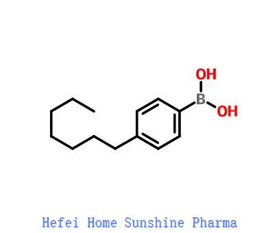Cas acide 4-heptylphenylboronic 256383-44-5