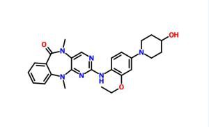 2 - [[2-éthoxy-4- (4-hydroxy-1-pipéridinyl) phényl] amino] -5,11-dihydro-5,11-diméthyl-6H-pyrimido [4,5-b] [1,4 ] benzodiazépine-6-one CAS 1234480-50-2