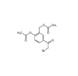 Diacétate de 4-hydroxy-3-hydroxyméthylbromoacétophénone CAS 24085-07-2
