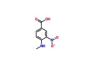 Acide 4- (méthylamino) -3-nitrobenzoïque CAS 41263-74-5