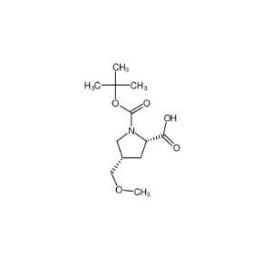 (4S) -1- (tert-butoxycarbonyl) -4- (méthoxyméthyl) -L-proline CAS 1378388-16-9