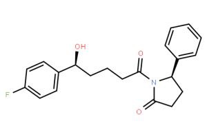 (5R) -1 - [(5S) -5- (4-fluorophényl) -5-hydroxy-1-oxopentyl] -5-phényl-2-pyrrolidinone No CAS: 1027552-46-0