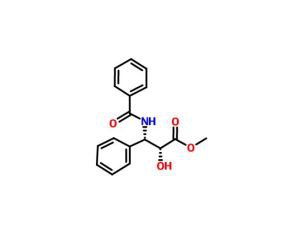 Méthyl (2R, 3S) -N-tert-butoxycarbonyl-3-phénylisosérinate CAS 124605-42-1