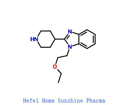 1-(2-Ethoxy-éthylique)-2-piperidin-4-yl-1H-benzimidazole CAS 110963-63-8