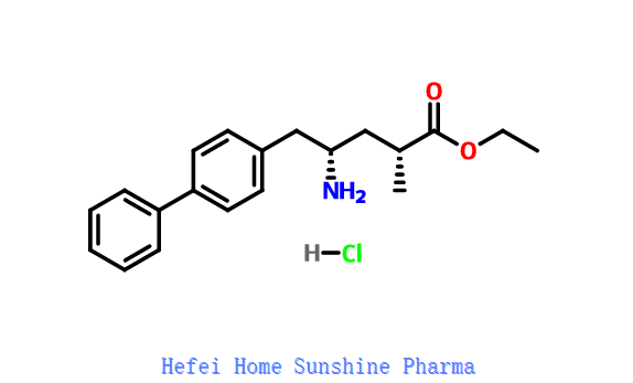 Chlorhydrate d'ester éthylique d'acide (2R,4S)-4-amino-5-(biphényl-4-yl)-2-méthylpentanoïque CAS 149690-12-0