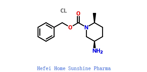Chlorhydrate d'ester benzylique d'acide (2S, 5R)-5-amino-2-méthylpipéridine-1-carboxylique CAS 1207853-23-3