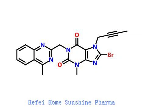 8-bromo-7-but-2-ynyl-3-methyl-1-[(4-methylquinazolin-2-yl)methyl]purine-2,6-dione CAS 853029-57-9