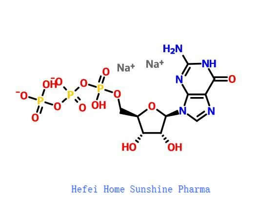 Guanosine 5'-(tetrahydrogen Triph) (GTP-Na2) CAS 56001-37-7