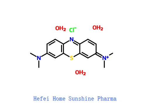 Trihydrate de bleu de méthylène CAS 7220-79-3