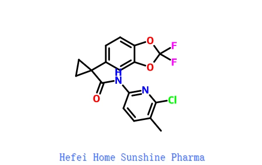 N-(6-chloro-5-méthylpyridine-2-yl)-1-(2,2-difluorobenzo[d][1,3]dioxol-5-yl)cyclopropane-1-carboxamide CAS 936727-68-3