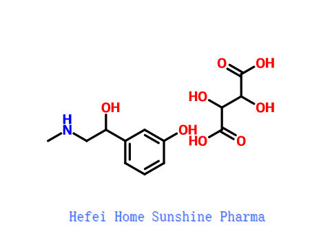 (-)-Phénylephrine Hydrogentartrate CAS 17162-39-9