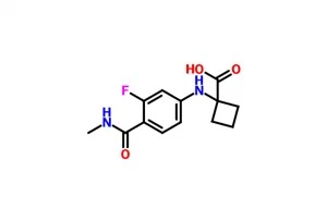 Acide 1-((3-fluoro-4-(méthylcarbamoyl)phényl)amino)cyclobutane-1-carboxylique CAS 2227589-22-0