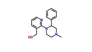 1-(3-Hydroxyméthylpyridyl-2)-2-phényl-4-méthylpypérazine CAS 61337-89-1