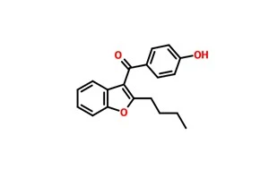 2-Butyl-3-(4-hydroxybenzoyl)benzofurane CAS 52490-15-0