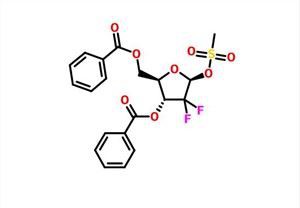2-désoxy-2,2-difluoro-D-érythro-pentofuranose-3,5-dibenzoate-1-méthanesulfonateCAS 122111-11-9
