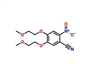 2-nitro-4,5-bis (2-methoxyethoxy)benzonitrile CAS 236750-65-5