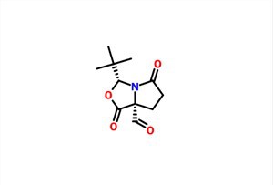 3-(1,1-diMéthyléthyl)dihydro-1,5-dioxo-(3R,7aR)-1H,3H-Pyrrolo[1,2-c]oxazole-7a(5H)-carboxaldéhyde CAS 1214741-19-1