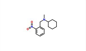 N-cyclohexyl-N-méthyl-o-nitrobenzylamine CAS 80638-08-0