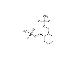 (R,R)-1,2-bis(méthanesulfonyloxyméthyl)cyclohexane CAS 186204-35-3