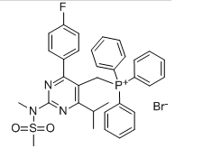 Phosphonium, [[4-(4-fluorophényl)-6-(1-méthyléthyl)-2-[méthyl(méthylsulfonyl)amino]-5-pyrimidinyl]me CAS 885477-83-8