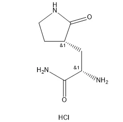 3-Pyrrolidinepropanamide, -amino-2-oxo-, chlorhydrate CAS 2628280-48-6