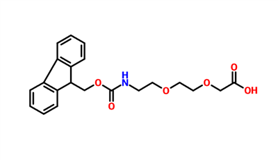 Acide [2-[2-(Fmoc-amino)éthoxy]éthoxy]acétique CAS 166108-71-0