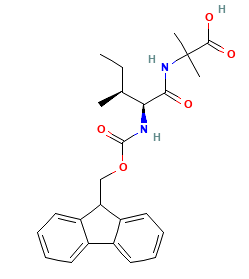Fmoc-ILe-Aib-OH CAS 2171139-20-9